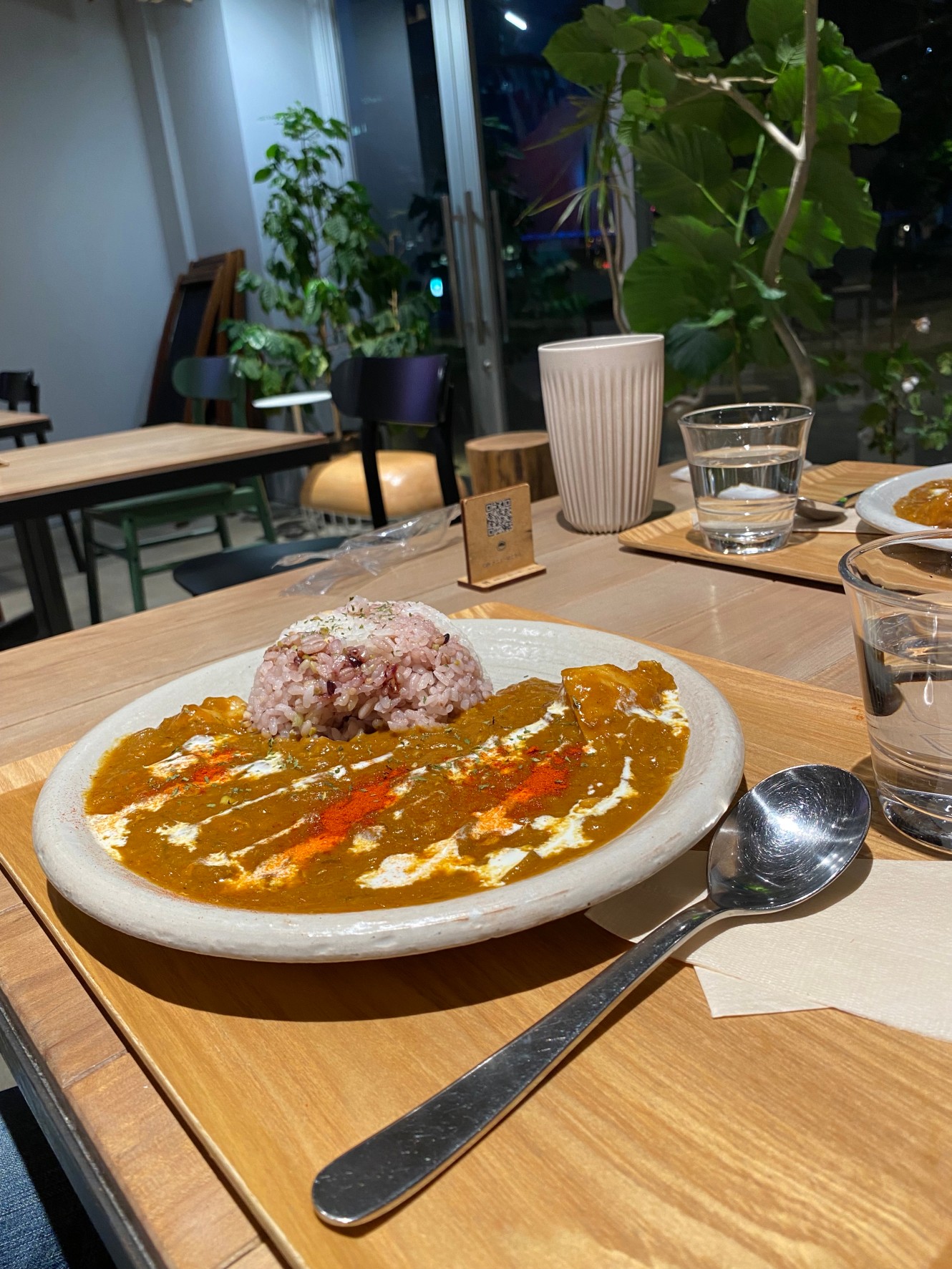 雑穀米カレーライス